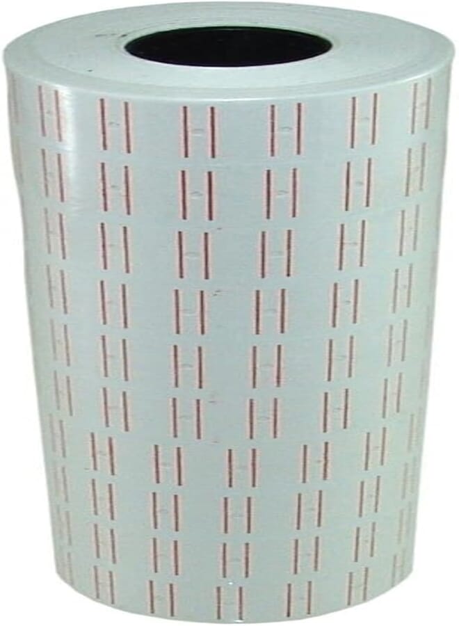 10 Rolls of Price Labels For Price Label Machine - 9000 pcs